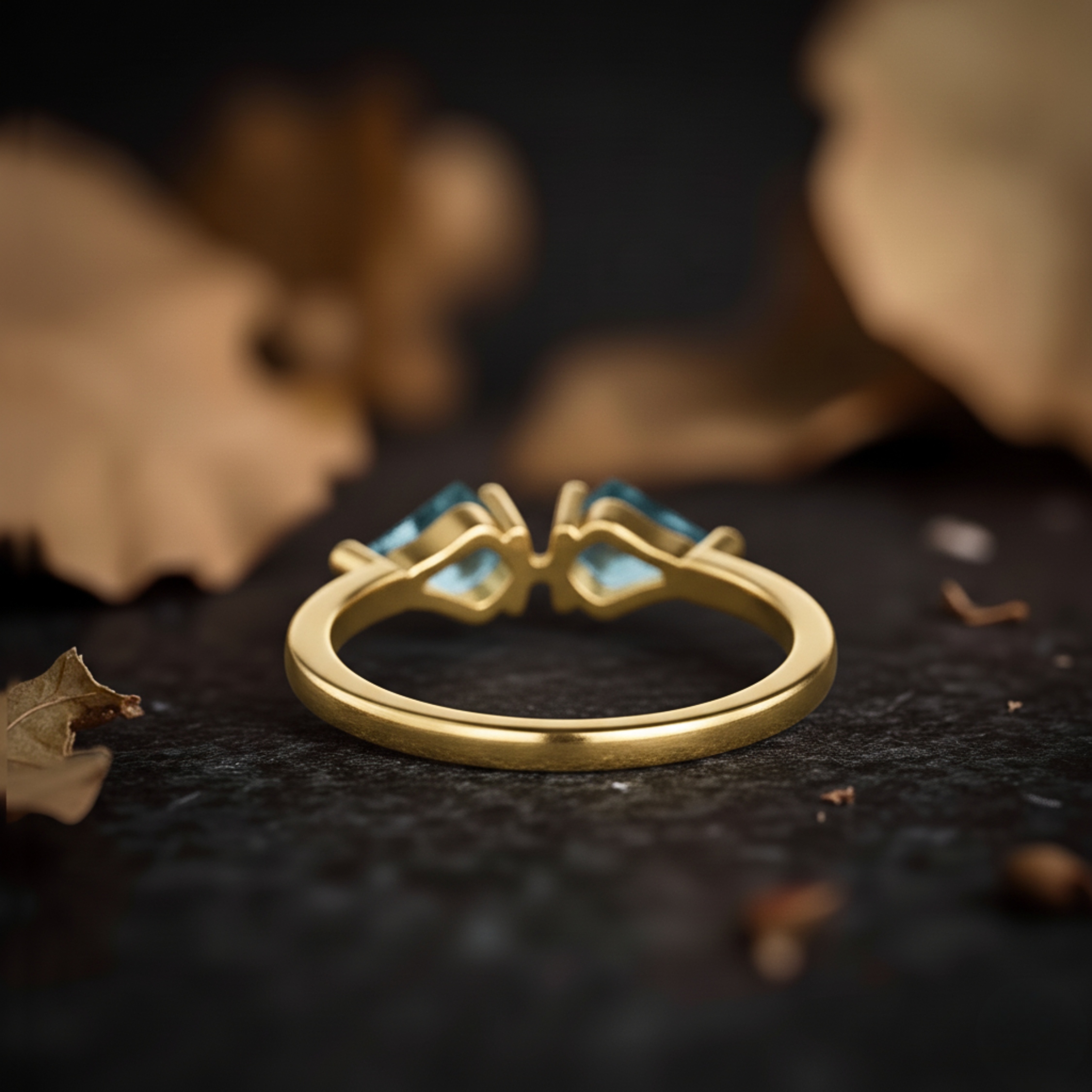 Unique Natural Kite Cut Green Moss Agate Engagement Ring, 14k Yellow gold Wedding Ring For Women, Vintage Bridal Jewelry, Anniversary Gift