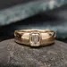 Baguette Ring, Statement Ring, Diamond Ring, Chunky Ring, Statement Jewelry, Sterling Silver Ring, Gold Ring, Gift For Her, Anniversary Gift