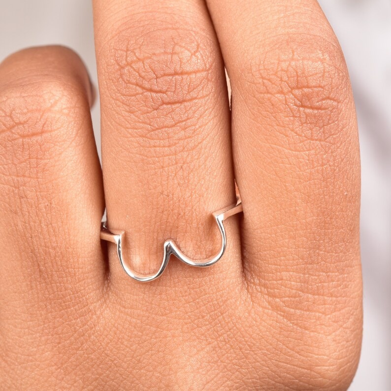 Boobie Ring, Breast jewelry, Limited Edition, Breast Cancer Awareness, Celebrating Breastfeeding, Body Positive Jewelry Handmade Dainty Ring