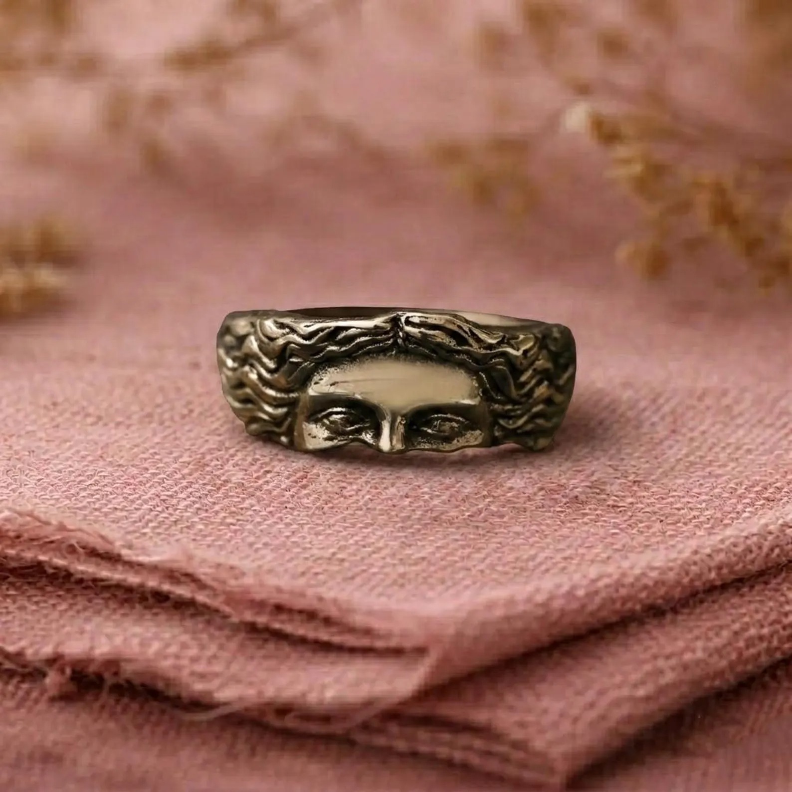 Venus De Milo Eyes Ring, Aphrodite Eyes Ring, Goddess Venus Ring, Unisex Greek Mythology Ring, Goddess of Love Jewelry, Best Gift for Lover