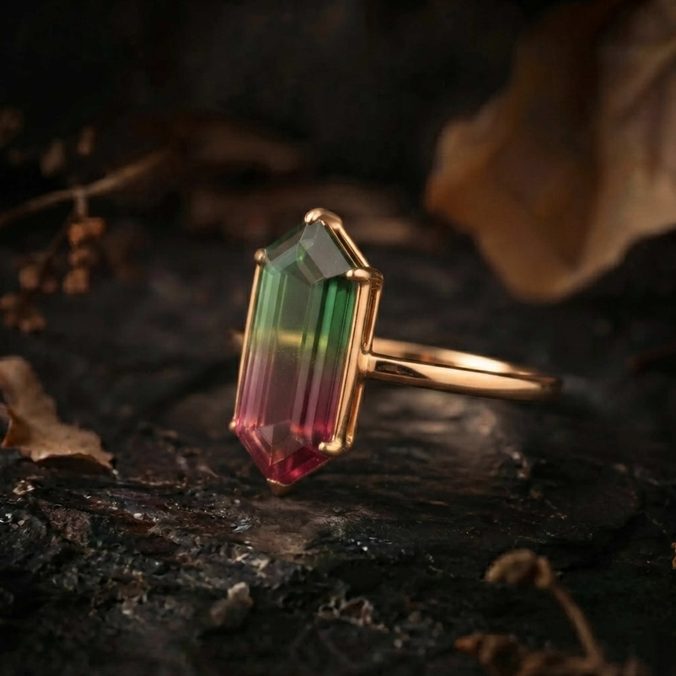 Unique Swan Inspired Statement Garnet Citrine Engagement Ring, Elegant Nature Inspired Wedding Ring, Garnet Citrine Birthday Gift For Women