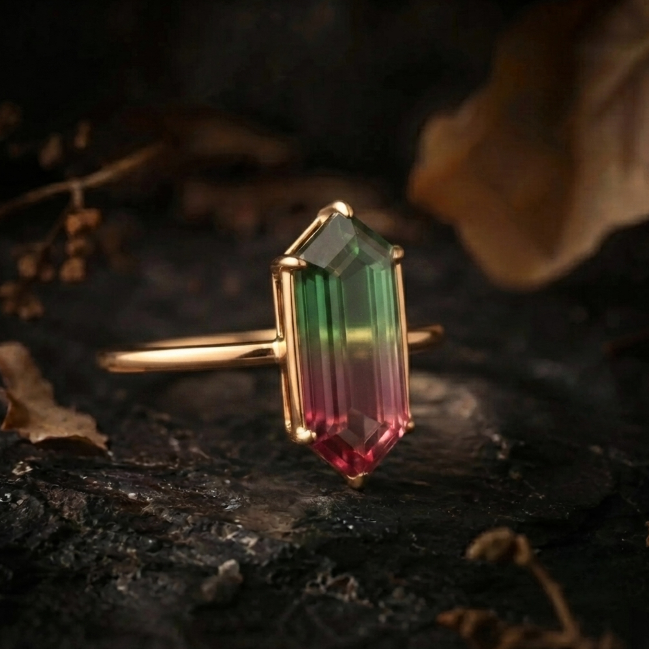 Unique Swan Inspired Statement Garnet Citrine Engagement Ring, Elegant Nature Inspired Wedding Ring, Garnet Citrine Birthday Gift For Women