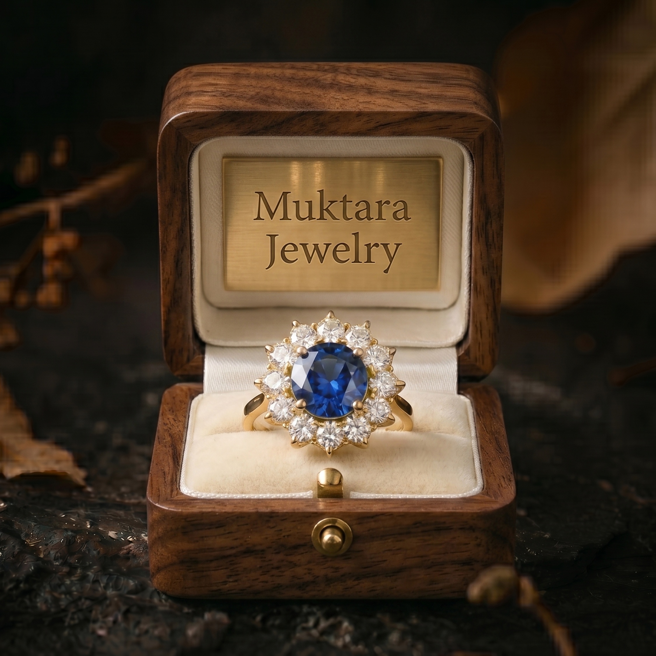 Round Cut Sapphire Moissanite Engagement Ring/September Birthstone Jewelry/Promise Wedding Blue Stone Ring/Anniversary Birthday gift for her