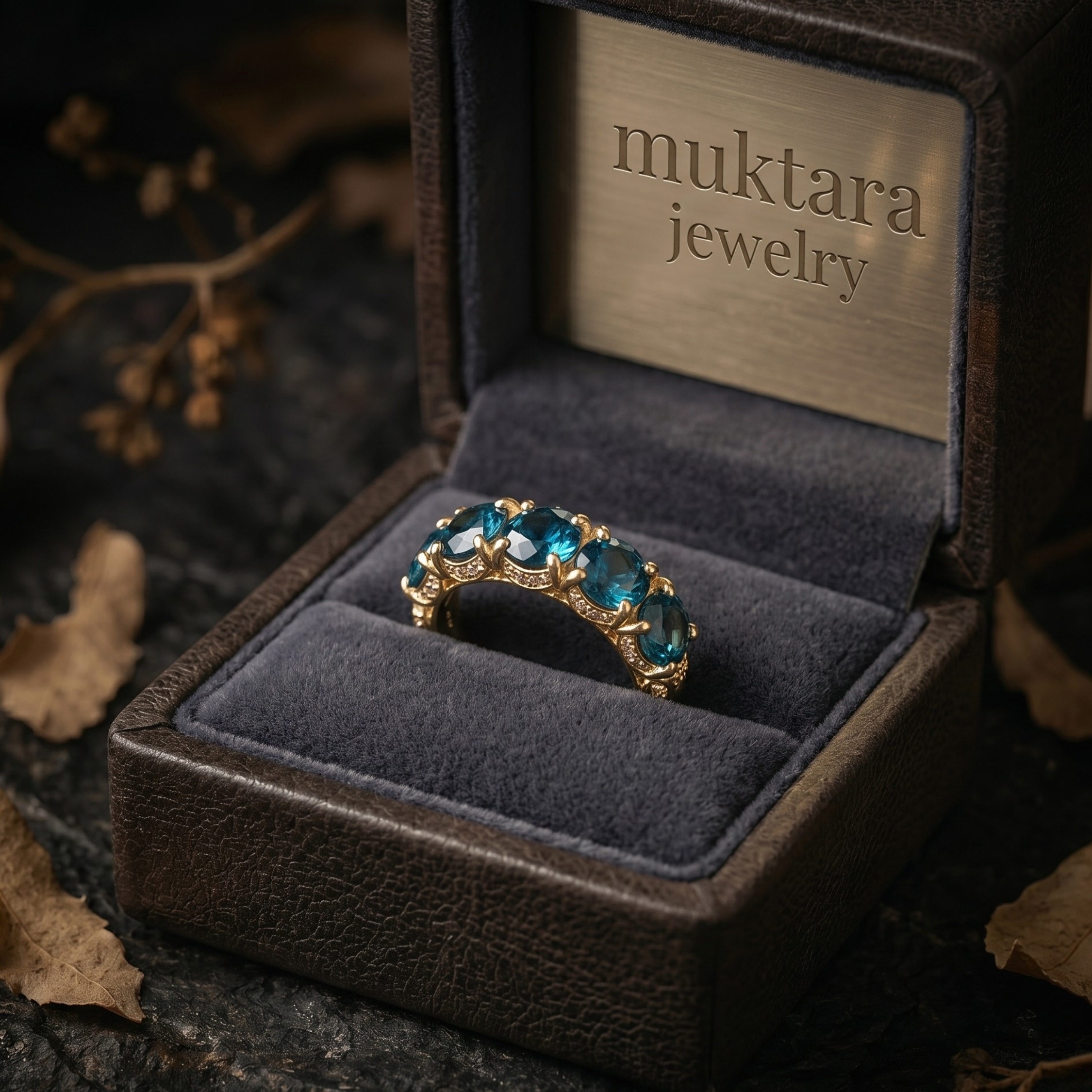 Unique Round Cut Teal Montana Sapphire Engagement Ring, Vintage Blue Green September Birthstone Jewelry, Anniversary Birthday Gift For Women